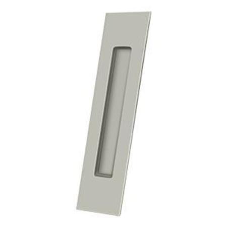 DELTANA Flush Pull, 10" X 2-1/4" X 3/4" Satin Nickel FP10225U15