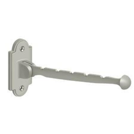 Deltana Valet Hook, 7" Projection Satin Nickel VH65U15