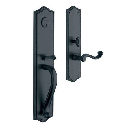 BALDWIN ESTATE Entry Handlesets Oil Rubbed Bronze 6963.102.LENT