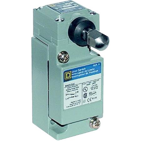 TELEMECANIQUE SENSORS Heavy Duty Limit Switch, Adjustable Push, Rod, 2NC/2NO, 10A @ 600V AC, Actuator Location: Side 9007C62GD