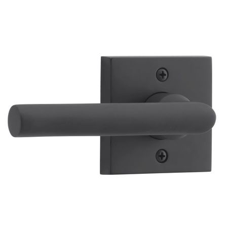 BALDWIN Reserve Satin Black Door Levers HDTUBLCSR190