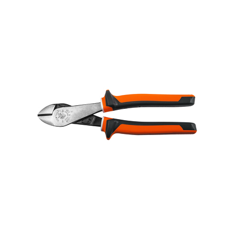 KLEIN TOOLS 8 1/4 in Diagonal Cutting Plier Standard Cut Oval Nose Insulated 2000-28-EINS