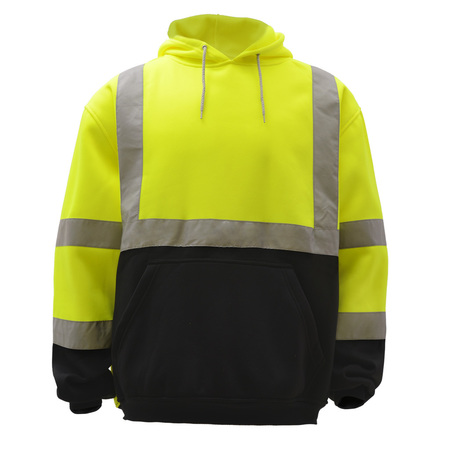 GSS SAFETY Class 3 Two Tone Zipper Front Sweatshirt 7009-5XL