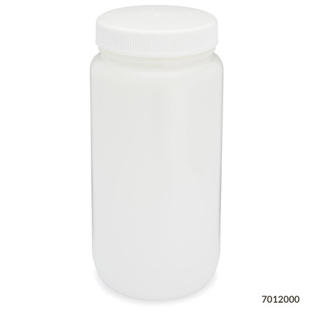 GLOBE SCIENTIFIC Bottle, 199 mm H, Natural, 119 mm Dia 7012000