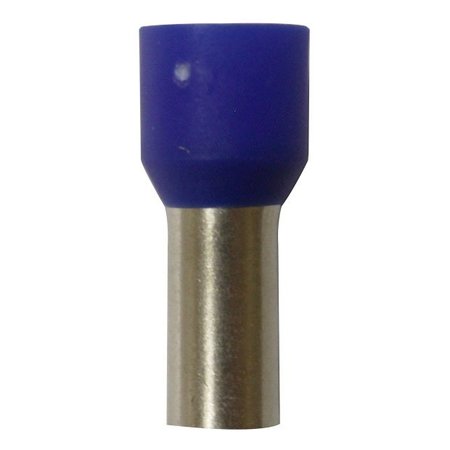 ECLIPSE TOOLS Wire Ferrule, Blue, 6 AWG, 12mm, PK100 701-087