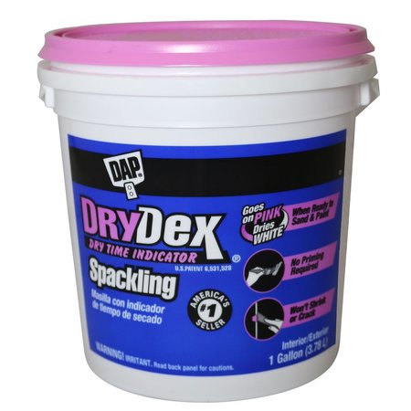 DAP Dry Time Indicator Spackling, PK2, 1 Ga, Pink/White 7079812347