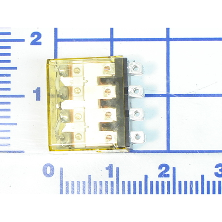 POWERAMP Overload Relays, Relay, 4Pdt 120V Plugin 7141-0089