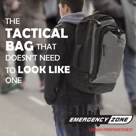 Emergency Zone Stealth Tactical Backpack, w/o Hydration 714