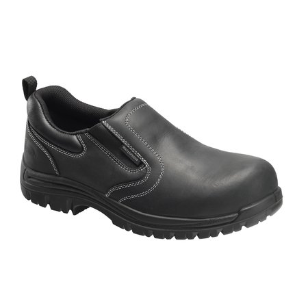 AVENGER SAFETY FOOTWEAR Size 10.5 FOREMAN SLIP-ON CT, MENS PR A7109-10.5M