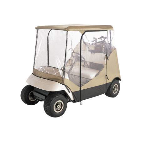 CLASSIC ACCESSORIES 4-Sided Tan Golf Cart Enclosure 72052