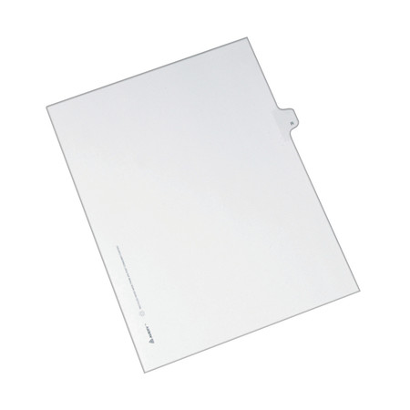 AVERY Individual Legal Dividers Allstate, PK25 82180