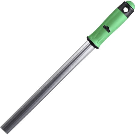 Unger 156" Threaded Telescoping Pole, 7/8 in Dia, Silver/Green, Aluminum/Plastic EZ400