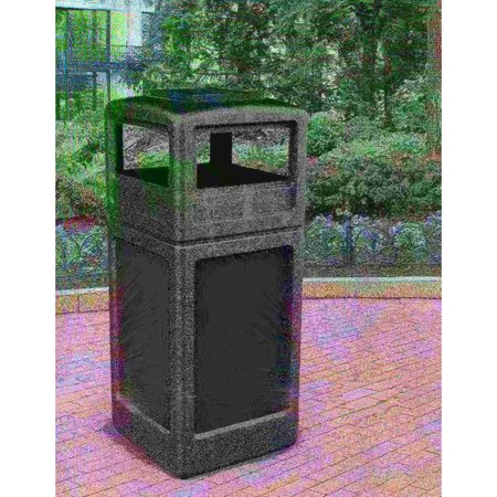 Commercial Zone Products 42 gal Trash Can, Black 73290199