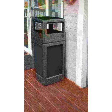 Commercial Zone Products 42 gal Trash Can, Black 73290199