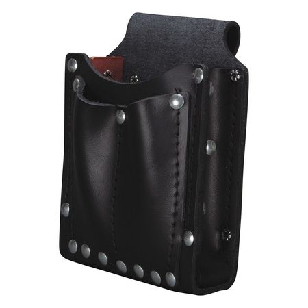Klein Tools Black Leather 3 Pockets, 5145 5145