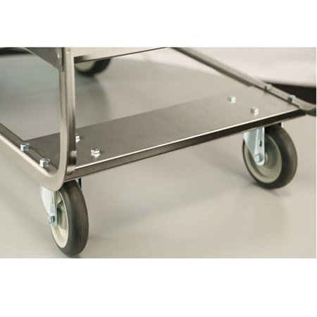 Lakeside Stainless Steel Utility Cart; 700 Lb Capacity, 3 Shelf, 21"x33" 744