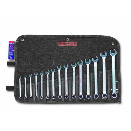 Wright Tool Comb Wrench 2.0 15 Pc Set - 752