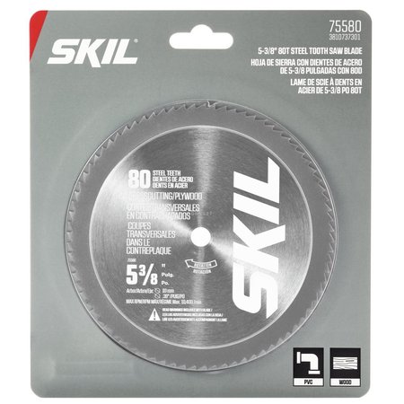 SKIL Steel CSB Vnl Plst Plwd 75580 5-3/8" 80T 75580