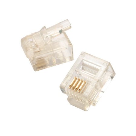 PROSKIT Modular Plug, 6P4C, Round Cable, PK1000 764-RX50