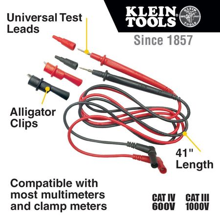 Klein Tools Replacement Test Lead Set, Right Angle 69410