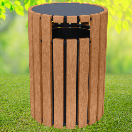 Dogipot 33 gal Trash Can, Black 7722-BC