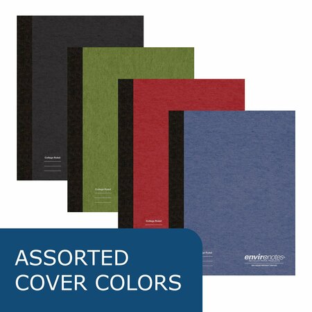 Roaring Spring Recycled Comp Notebooks, College R, PK24 77282CS