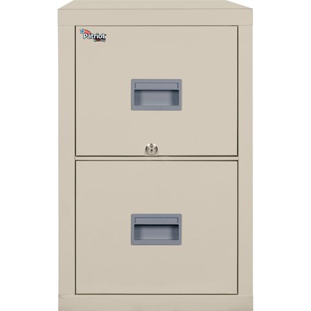 Fireking 17-3/4" W 2 Drawer File Cabinet, Parchment, Legal/Letter 2P1825-CPA