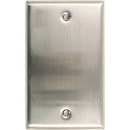 RUSTICWARE Single Blank Switch Plate Satin Nickel 780SN