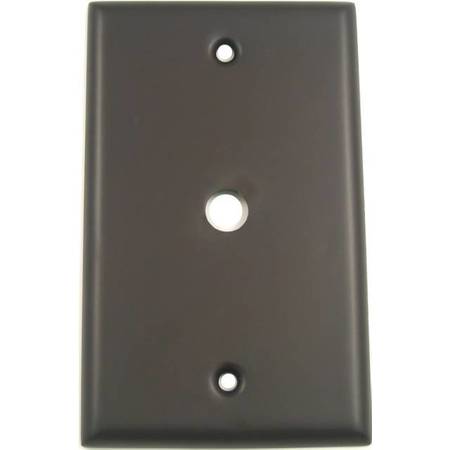 RUSTICWARE Single Cable Switch Plate, Number of Gangs: 1 Oil Rubbed Bronze Finish 781ORB