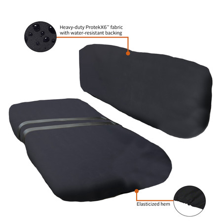 Classic Accessories Seat Covers, Black UTV 78377