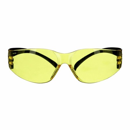 3M Safety Glasses, Amber Anti-Fog, Anti-Scratch SF103AF-BLK
