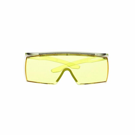 3M Safety Glasses, Amber Anti-Fog SF3703SGAF-GRN