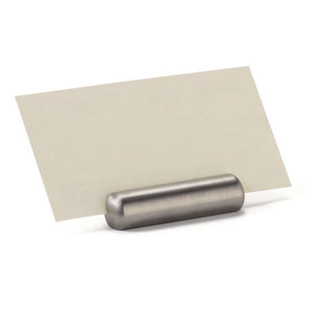 TABLECRAFT Bullet Card Holder, SS, 2"X.5" 795