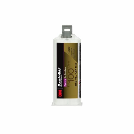 3M Glue Stick, DP100 Series, Clear, Dual-Cartridge, 1:01 Mix Ratio, 20 min Functional Cure DP100
