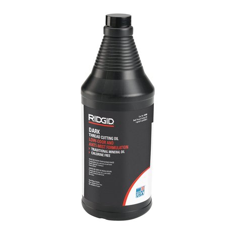 RIDGID Thread Cutting Oil, Dark, 1 qt. 41590