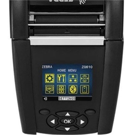 Zebra Technologies Mobile Printer, 203 dpi, ZQ600 Series ZQ61-AUWA000-00