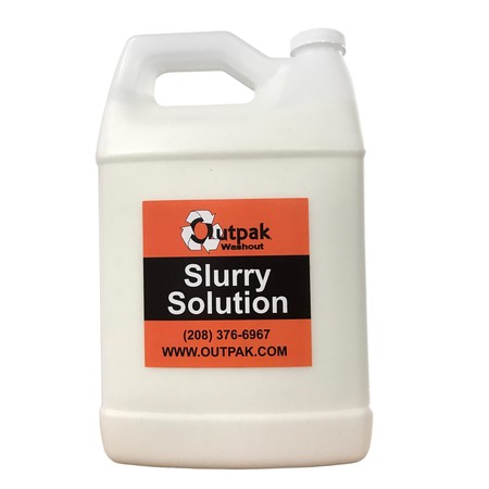 Outpak Washout Slurry Solution, 7 lb Bottle 942-SS28-4