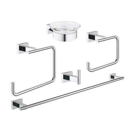 GROHE Essentials Cube Acc.Set Master 5-In1 Chr 40758001