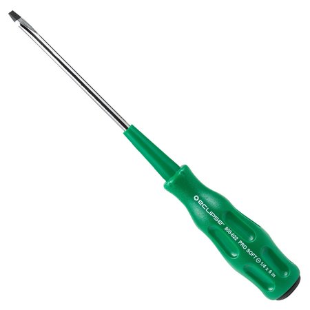 PROSKIT Screwdriver, Straight Blade, 1/4 x 6 800-022