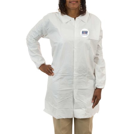 International Enviroguard Disposable Microporous Lab Coat, 4XL, PK30 8046-4XL