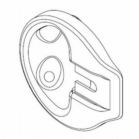 KWIKSET Full Round Adjustable Strike 80318-007