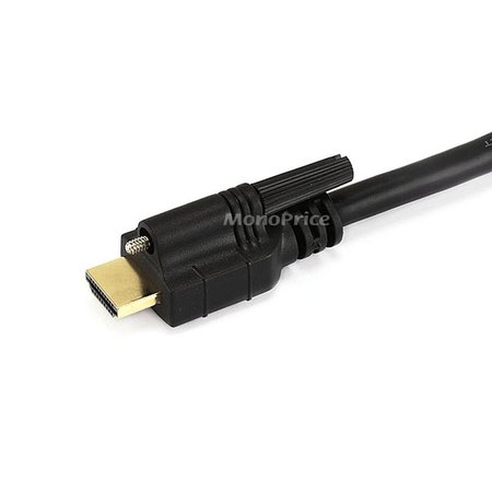 Monoprice HDMI Port Saver, 6 Inch, Black 8062