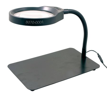 HHIP 8X LED Desk Top Magnifier 8070-0001