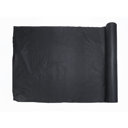 Mutual Industries 12.5 in x 360 in NW80 Non-Woven Geotextile Polypropylene, Black 80-125-360
