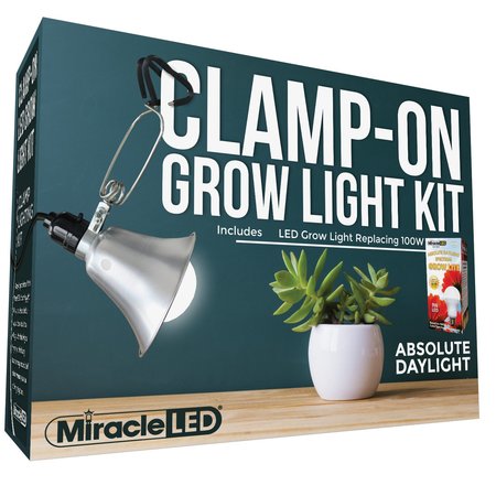 MIRACLE LED Absolute DayLght LED Clamp-On Grow Lght 601297