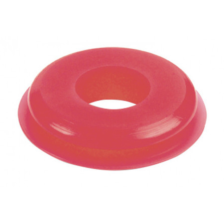 GROTE Gladhand Seal Poly Lg Face, Red, PK8 81-0110-08R