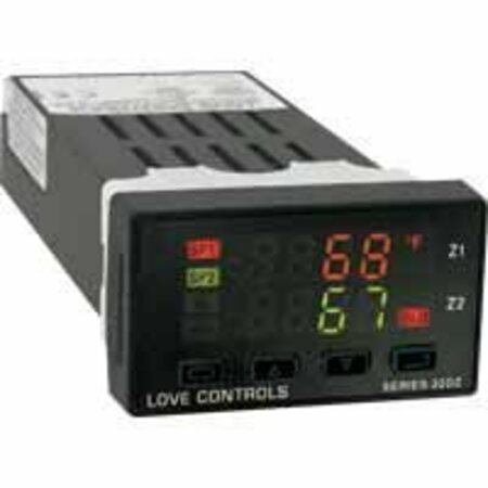 DWYER INSTRUMENTS Digital Temperature Controller, 30.1 mm L 32DZ1133