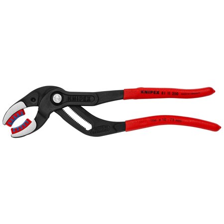 Knipex Pipe and Connector Gripping Pliers, 10 81 11 250 SBA