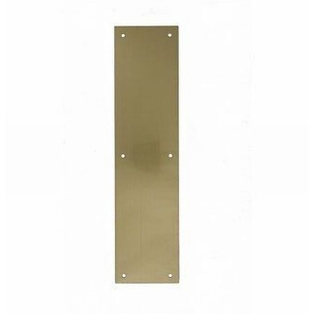 IVES Satin Brass Plate 82004416 PPLATE.10033