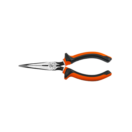 KLEIN TOOLS Long Nose Side Cut Pliers, 7-Inch Slim Insulated 203-7-EINS